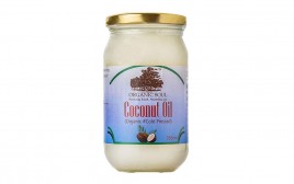 Organic Soul Coconut Oil Organic Cold Pressed  Glass Jar  350 millilitre